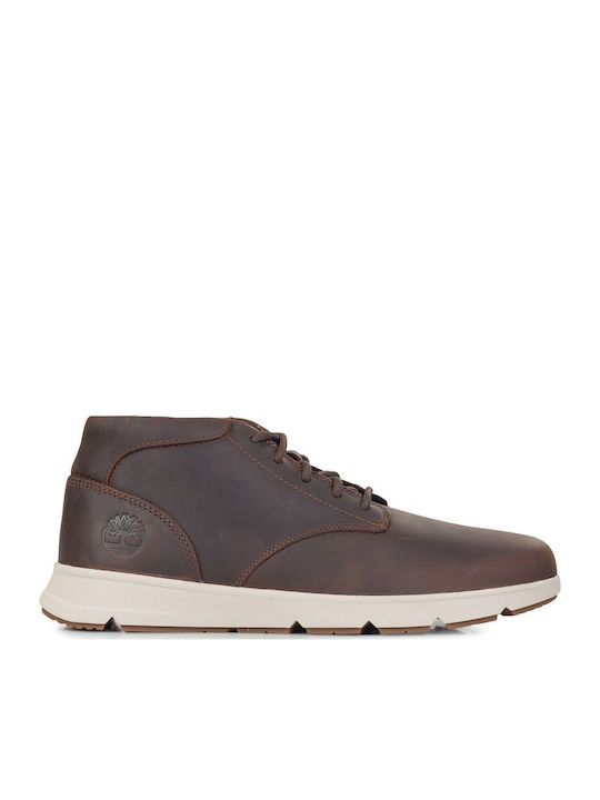 Leather Brown Men's Boots