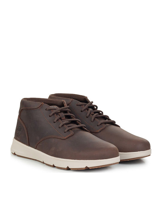 Leather Brown Men's Boots