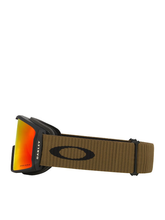 Oakley Masca de schi și snowboard Pentru adulți Negru cu Lentilă în culoarea Negru