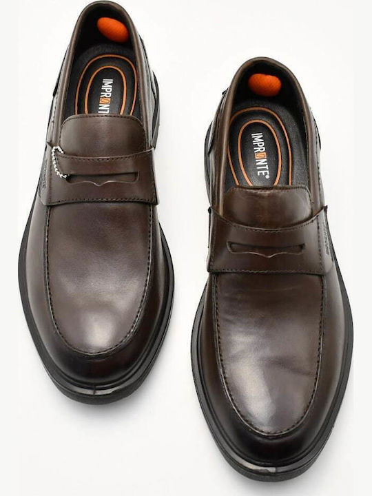 Men's Leather Loafers Brown