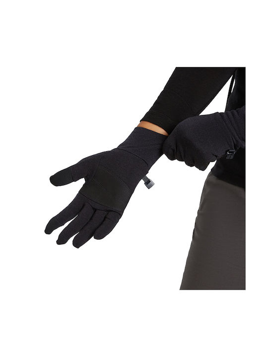 Icebreaker Unisex Ski & Snowboard Gloves Black