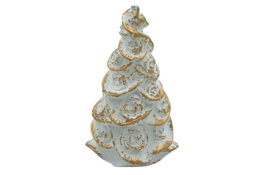 Weihnachtsdekorationen mit Bäumen 12cm Weiße Weihnachtsdekorationen mit Bäumen 12cm Weiße