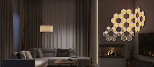 Govee Smart Decorative Table Lamp Glide Panels Ultra LED RGBIC Hexagon 7pcs 3x3cm