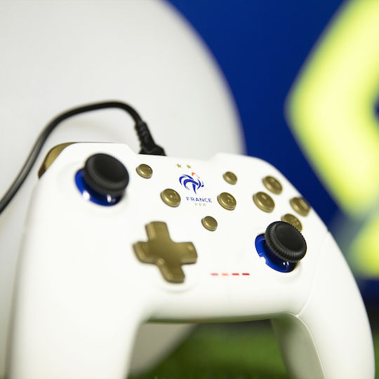 Konix FFF Ενσύρματο Gamepad για PC / Switch Λευκό