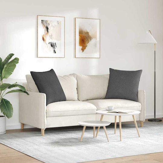 vidaXL Perna Decorativă Gri Închis 2 Bucăți 60x60 cm