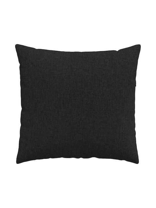 vidaXL Perna De Canapea Neagră 45x45cm