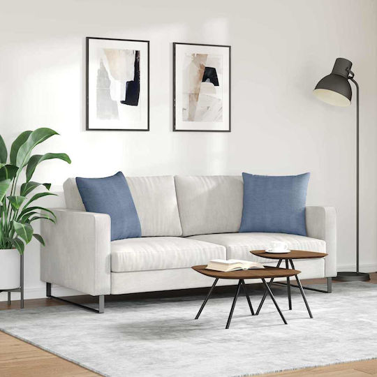 vidaXL Μαξιλάρι Μπλε 2τμχ 50x50εκ. vidaXL Μαξιλάρι Μπλε 2τμχ 50x50εκ.