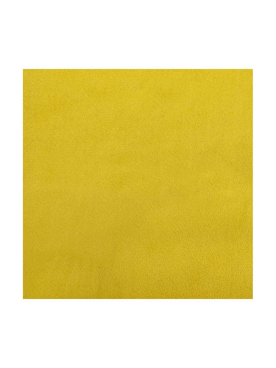 vidaXL Velvet Yellow Sofa Cushion 40x80cm