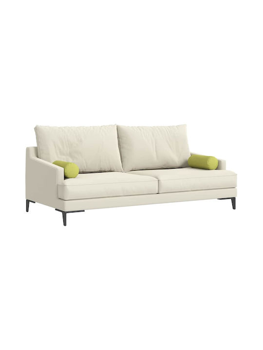 vidaXL Възглавница за диван Light Green 2бр 40x15см.