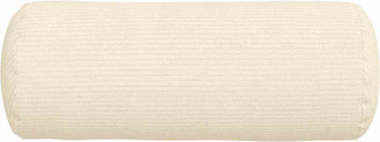 vidaXL Sofa Cushion from Velvet Cream 2pcs 40x15cm.