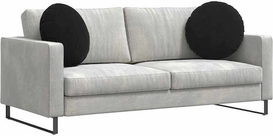 vidaXL Velvet Black Sofa Cushion 40x40cm