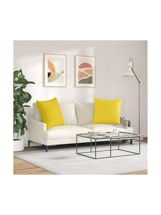 vidaXL Yellow Sofa Cushion 60x60cm