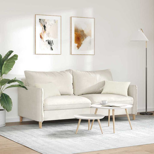 vidaXL Възглавница Крем 2 Бройки 30x50 см