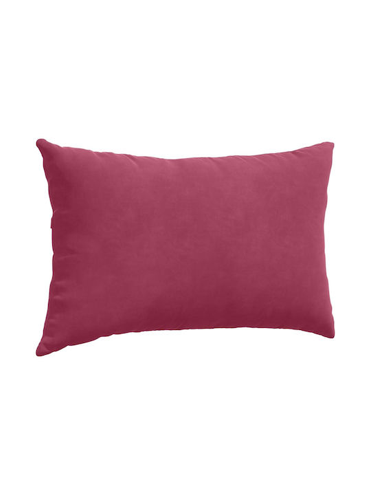 vidaXL Velvet Burgundy Sofa Cushion 30x50cm