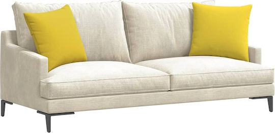 vidaXL Sofa Cushion Soft Yellow 45x45cm