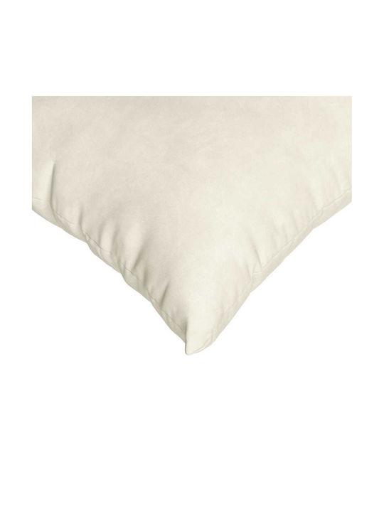vidaXL Sofa-Kissen aus Samt Beige 40x60cm