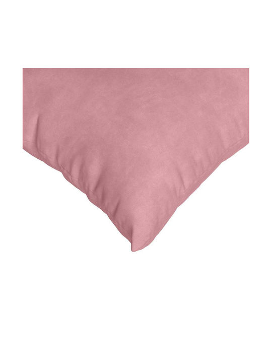 vidaXL Velvet Pink Sofa Cushion 50x50cm