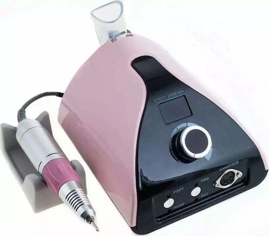 AMILA ZS-711 Nail Drill Power 65W Pink with Pedal with 35000 Rotations per Minute