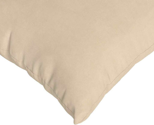 vidaXL Μαξιλάρι Καναπέ Κρεμ 40x60εκ.