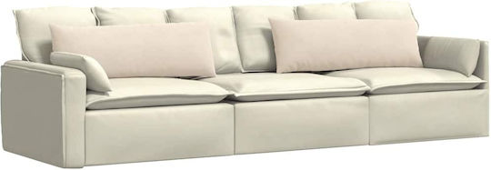 vidaXL Μαξιλάρι Καναπέ Μπεζ 40x120εκ.