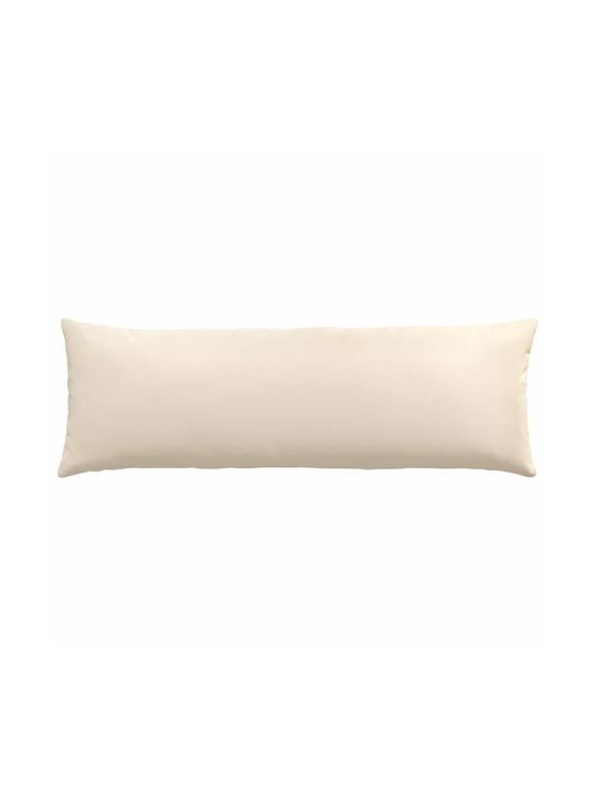 vidaXL Sofa-Kissen Beige 2Stück 40x120cm.