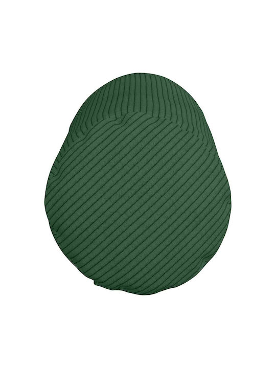 vidaXL Sofa-Kissen aus Samt Dark Green 2Stück 40x15cm.