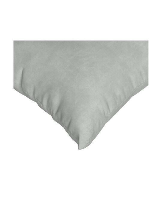 vidaXL Velvet Sofa Cushion Light Gray 60x60cm