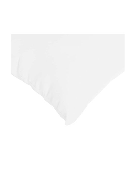 vidaXL Perna De Canapea Albă 60x60cm