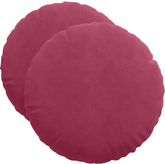 vidaXL Velvet Red Sofa Cushion 40x40cm