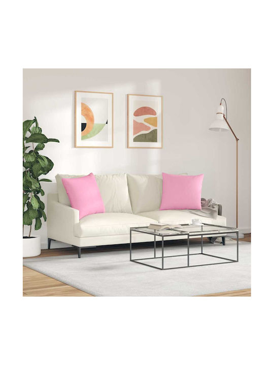 vidaXL vidaXL Sofa-Kissen Rosa 50x50cm