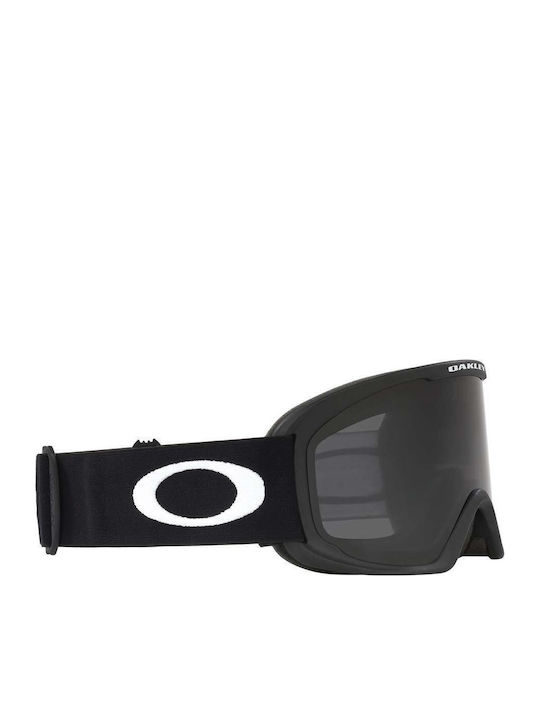 Oakley O-frame 2.0 Pro Μάσκα Σκι & Snowboard Ενηλίκων Μαύρη με Φακό Φιμέ σε Μαύρο Χρώμα
