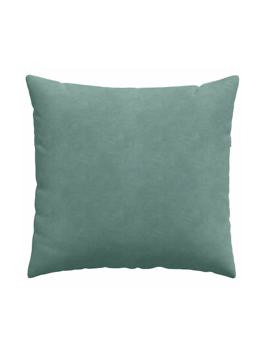 vidaXL Velvet Sofa Cushion Light Blue 45x45cm