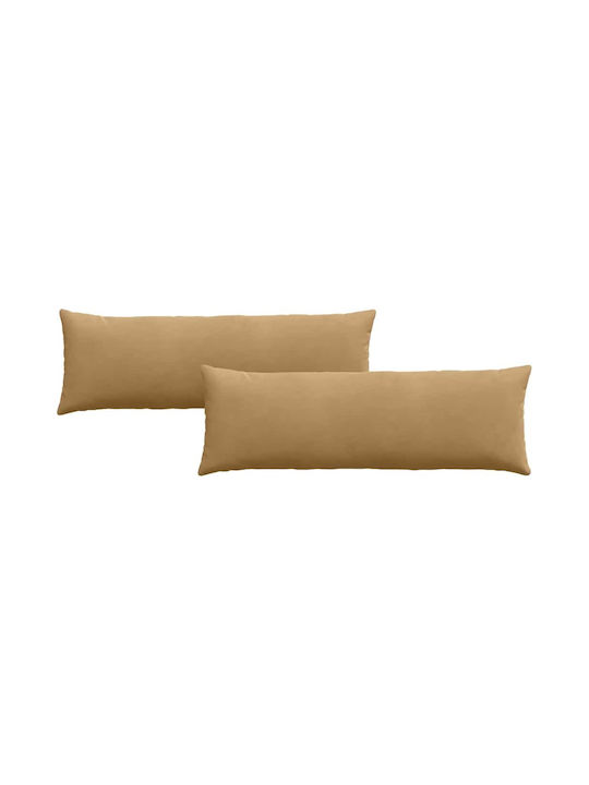 vidaXL Velvet Brown Sofa Cushion 40x120cm