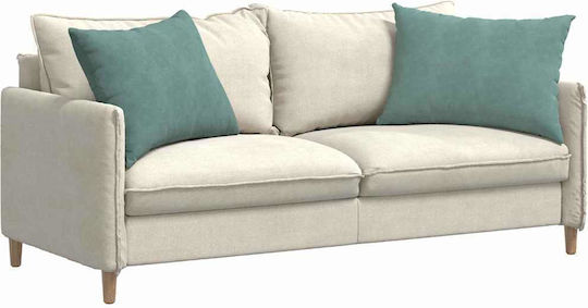 vidaXL Velvet Sofa Cushion Light Blue 50x70cm