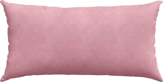 vidaXL Velvet Sofa Cushion Pink 40x80cm
