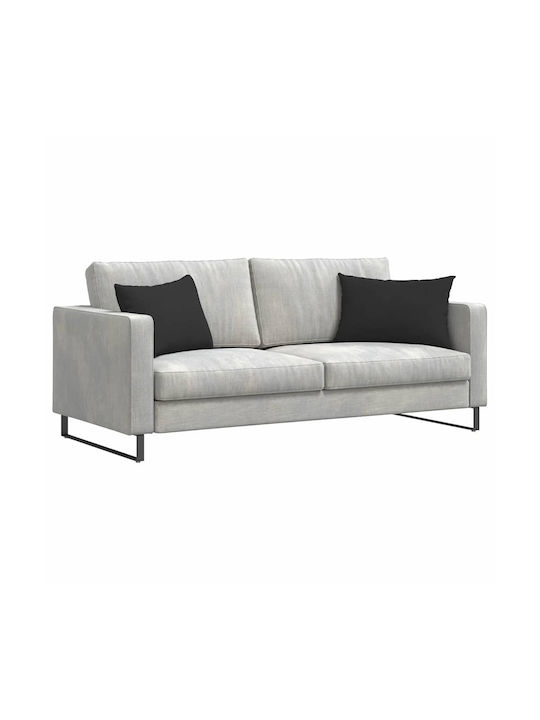 vidaXL Perna de canapea Negru 2buc 40x60cm.