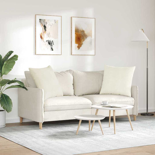 vidaXL Μαξιλάρι Κρεμ 2τμχ 60x60εκ. vidaXL Μαξιλάρι Κρεμ 2τμχ 60x60εκ.