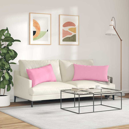 vidaXL Μαξιλάρι Ροζ 2τμχ 40x80εκ. vidaXL Μαξιλάρι Ροζ 2τμχ 40x80εκ.