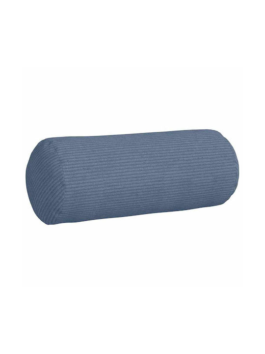 vidaXL Sofa Cushion from Velvet Blue 2pcs 40x15cm.