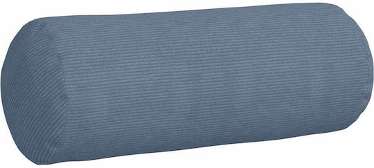 vidaXL Perna de canapea din Catifea Albastru 2buc 70x25cm.