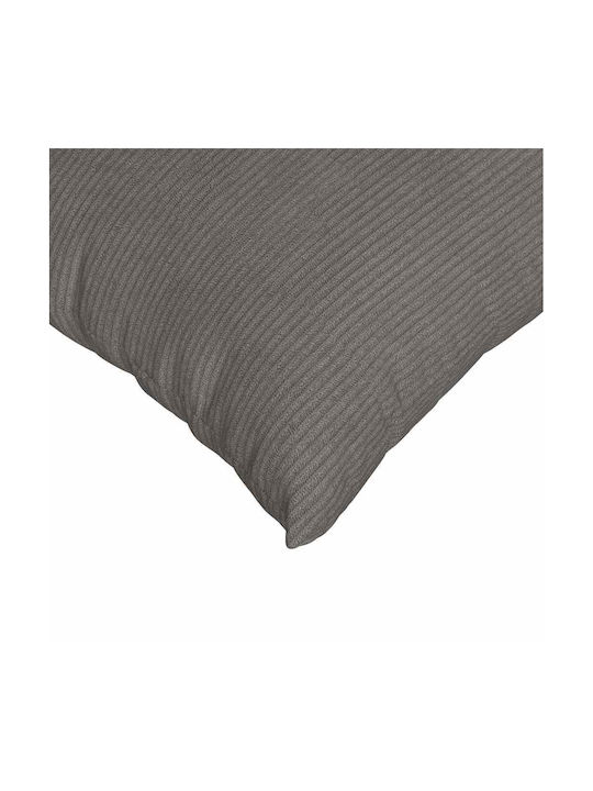 vidaXL Velvet Sofa Cushion Light Gray 60x60cm