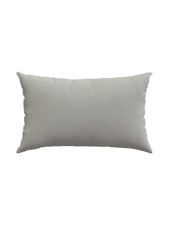 vidaXL Sofa-Kissen Light Gray 2Stück 30x50cm.
