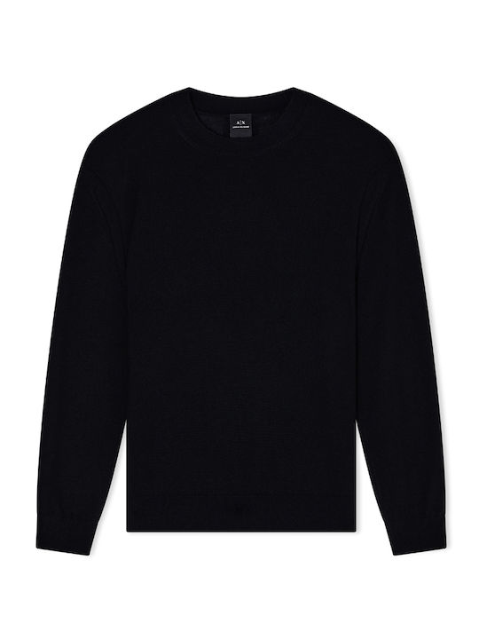 Herrenblusen Langarm Schwarzes Pullover