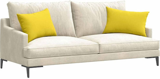 vidaXL Възглавница За Диван Мека Жълта 40x60см