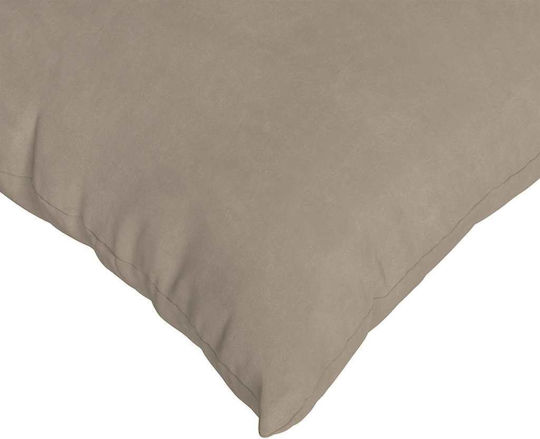 vidaXL Възглавница за диван Taupe 2бр 60x60см.