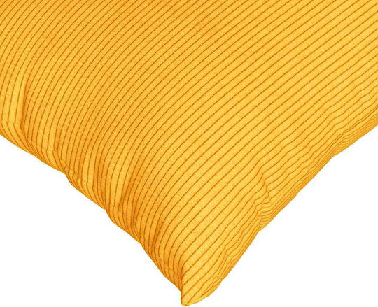 vidaXL Velvet Sofa Cushion Soft Yellow 40x60cm