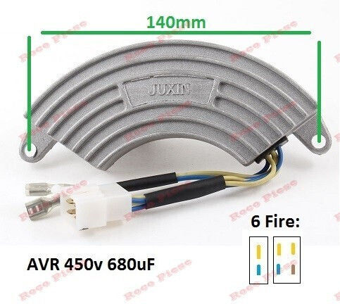 Avr Generator 5kw 7kw 450v 680uf 6 Fire Aluminiu