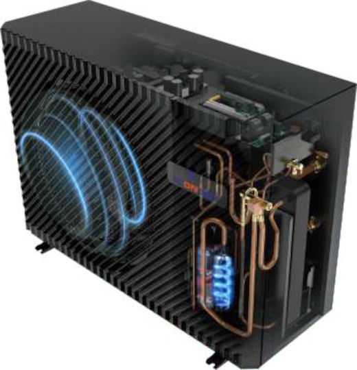 Econset Greentherm Топлопомпа 14кВт Едната фаза 75°C Моноблок