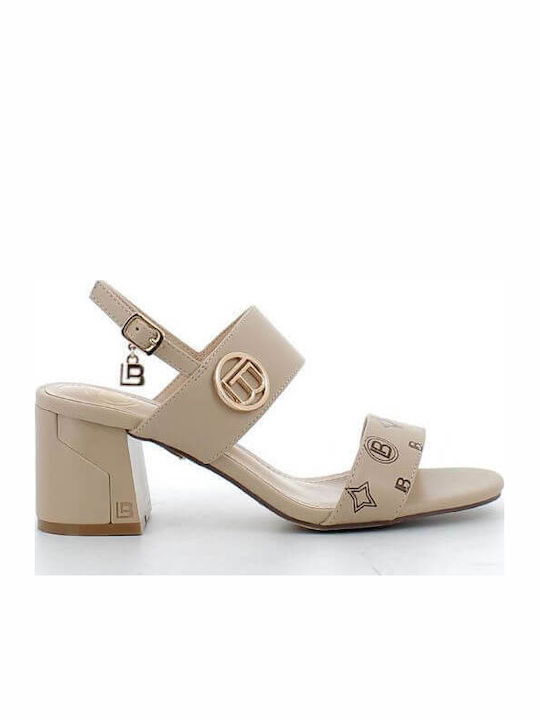 Sandalen Beige