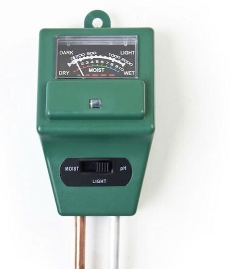 Tester Sol 3 În 1 Ph Umiditate Lumină 2 Sonde Înălțime 29,3 Cm